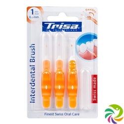 Trisa interdental brush ISO 1 0.8mm 3 pieces