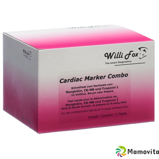 Willi Fox Cardiac Marker ComboTest 5 pcs buy online