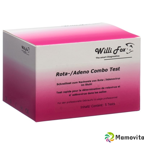 Willi Fox Rota-Adenovirus combo test 5 pcs buy online