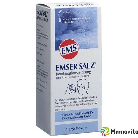 Emser salt Kombipack children nasal douche buy online