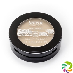 Lavera 2 in 1 Compact Foundation Honey 03 10 g