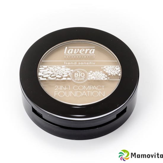 Lavera 2 in 1 Compact Foundation Honey 03 10 g buy online