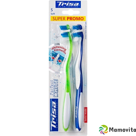 Trisa Perfect White toothbrush soft Duo buy online