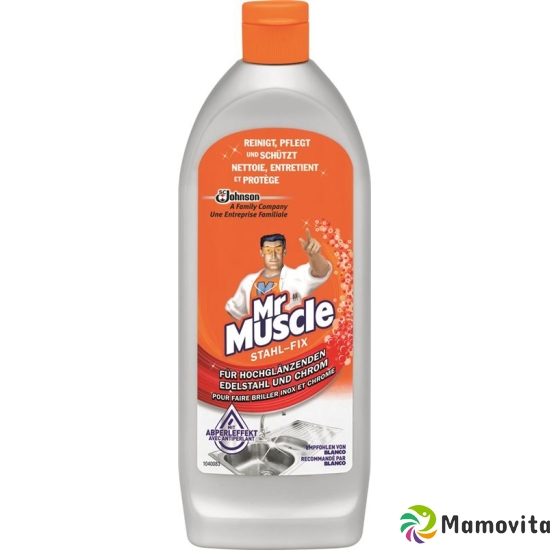 Mr Muscle chrome steel cleaner steel fixed 200 ml buy online