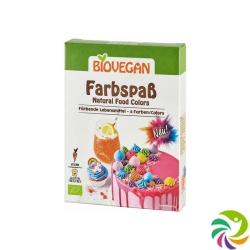 Biovegan Farbspass Faerbende Lebensmittel 5x 8g