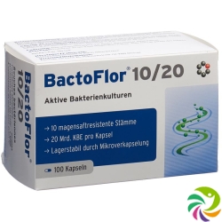 BactoFlor 10/20 Kaps 100 pcs