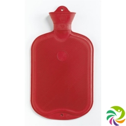 SINGER hot water bottle 2l lamella 1 sided red