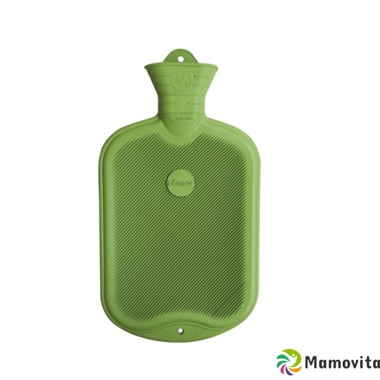 SINGER hot water bottle 2l lamella 1 sided green buy online