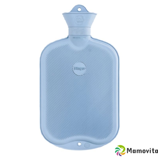 SINGER hot water bottle 2l lamella 1 sided light blue buy online