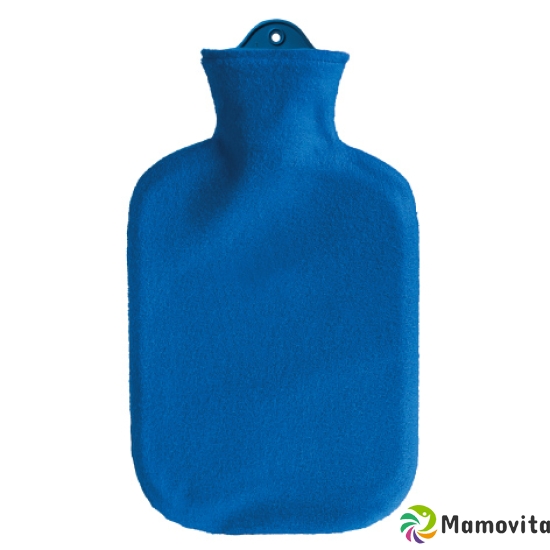 SINGER hot water bottle 2l fleece cover blue buy online