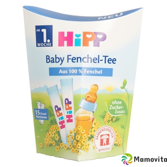 Hipp Baby Fenchel Tee 15 Stick 0.36g buy online