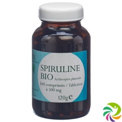 Spiruline Comprimes 500mg Bio 240 Stück