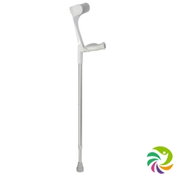 Ossenberg crutch alu / gray Ortho handle 140kg 1 pair