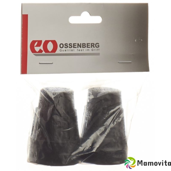 Ossenberg crutch capsule Pivoflex 19mm black one pair buy online