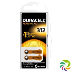 Duracell battery EasyTab 312 Zinc Air 1.4V D6 6 pcs