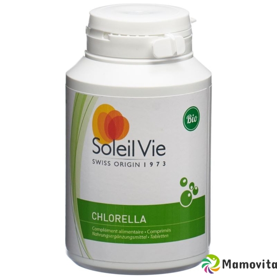 Soleil Vie Bio Chlorella pyrenoidosa tablets 250 mg fresh water algae 300 pcs buy online