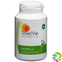 Soleil Vie Bio Chlorella pyrenoidosa tablets 250 mg fresh water algae 500 pcs