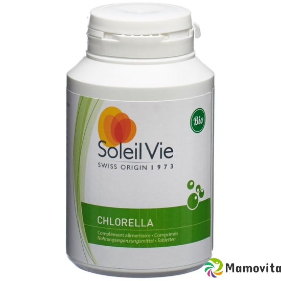 Soleil Vie Bio Chlorella pyrenoidosa tablets 250 mg fresh water algae 500 pcs buy online