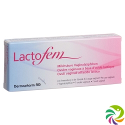 Lactofem lactic acid pessaries 7 pcs