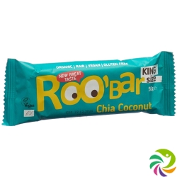 Roobar raw bar Chia Coconut 50g