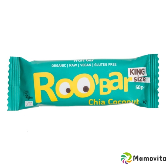 Roobar raw bar Chia Coconut 16 x 50 g buy online