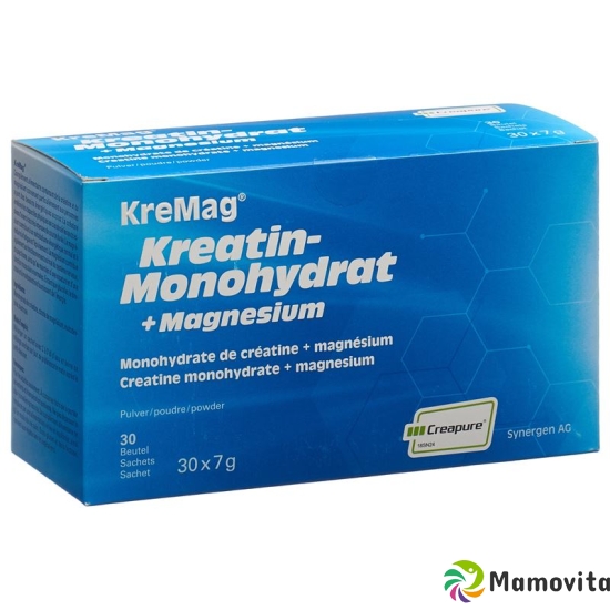 KreMag creatine and magnesium PLV 30 Btl 7 g buy online