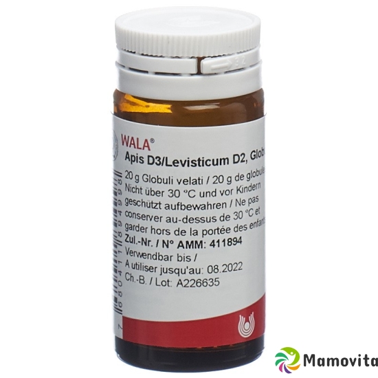 Wala Apis D3 / D2 Levisticum Glob 20 g buy online