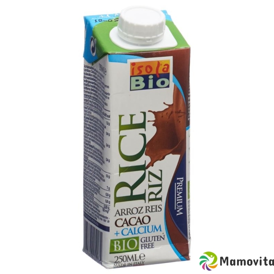 Isola Bio Rice Drink Choco Mini with calcium 250ml buy online