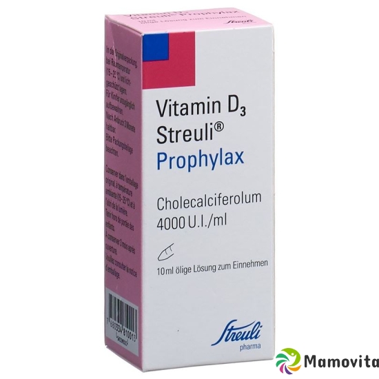 Vitamin D3 Streuli 4000 IU / ml oral solution 10 ml Prophylax buy online