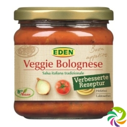 Eden Bolognese Vegetarisch Bio Vegan Glas 375g