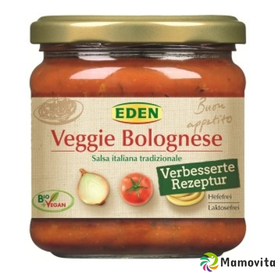 Eden Bolognese Vegetarisch Bio Vegan Glas 375g buy online