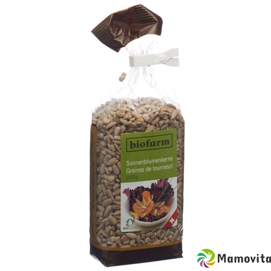 Biofarm Sonnenblumenkerne Ch Knospe Beutel 200g buy online