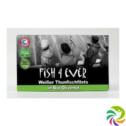 Fish4ever Weiss Thunfischfilets Bio-Olivenöl 120