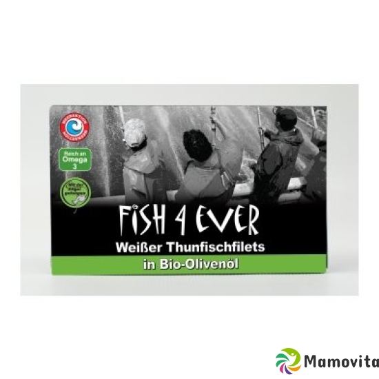 Fish4ever Weiss Thunfischfilets Bio-Olivenöl 120 buy online