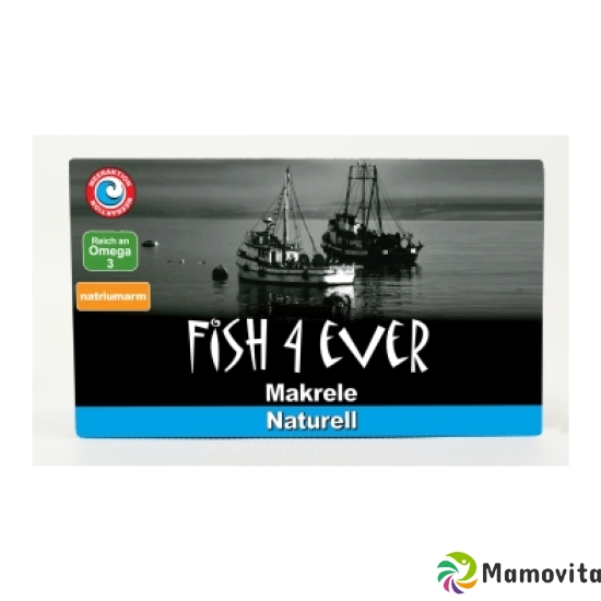 Fish4ever Makrelenfilets Naturell Dose 125g buy online