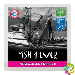 Fish4ever Wildlachsfilets Naturell Dose 160g