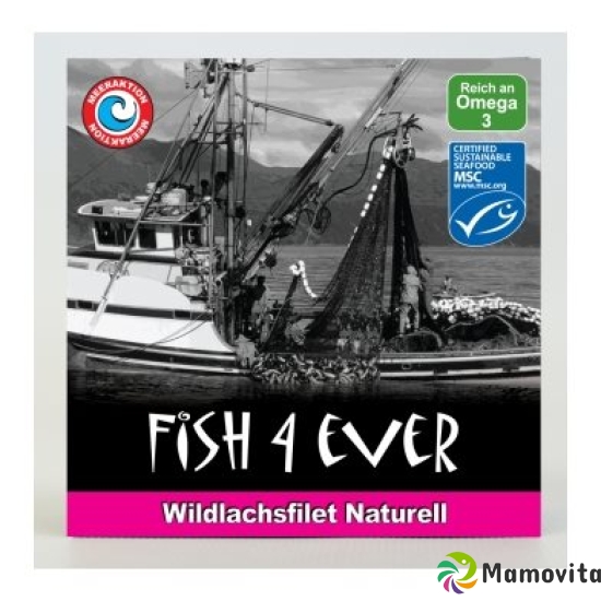 Fish4ever Wildlachsfilets Naturell Dose 160g buy online