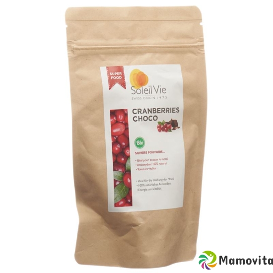 Soleil Vie cranberries Choco Organic 110 g buy online