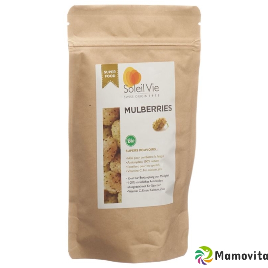 Soleil Vie white dried mulberries Bio 80 g buy online