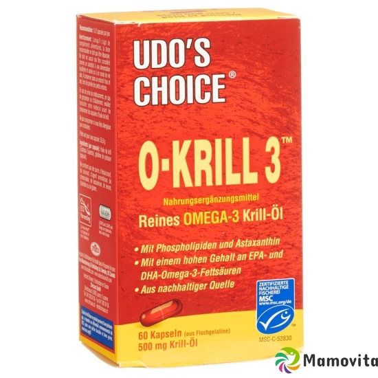 Udo's Choice O 3 Krill Licaps Bio 60 pcs buy online