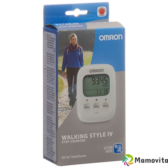 Omron Pedometer Walking Style IV white buy online