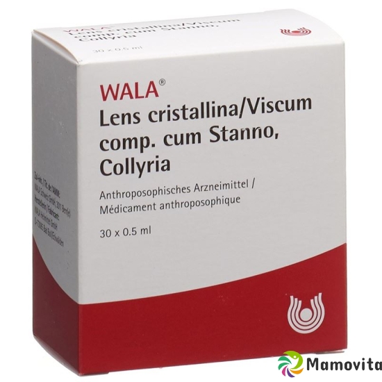 Wala crystalline lens / Viscum comp. cum stannous Gd Opht 30 Monodos 0.5 ml buy online