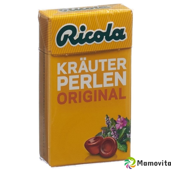 Ricola herbal pearl Original candy without sugar Box 25 g buy online