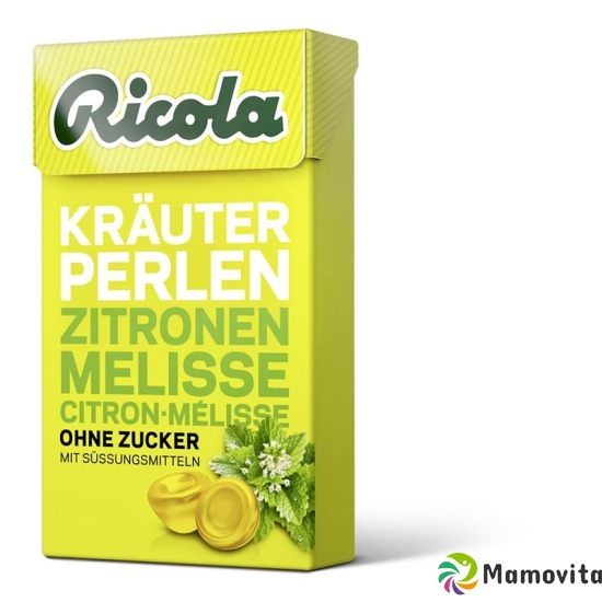 Ricola herbal candy beads Zitronenm without sugar Box 25 g buy online