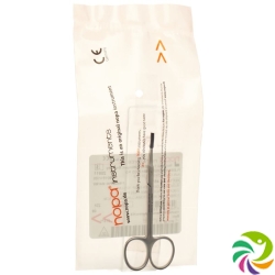 Nopa Iris Scissors Curved 10.5cm Sp/sp