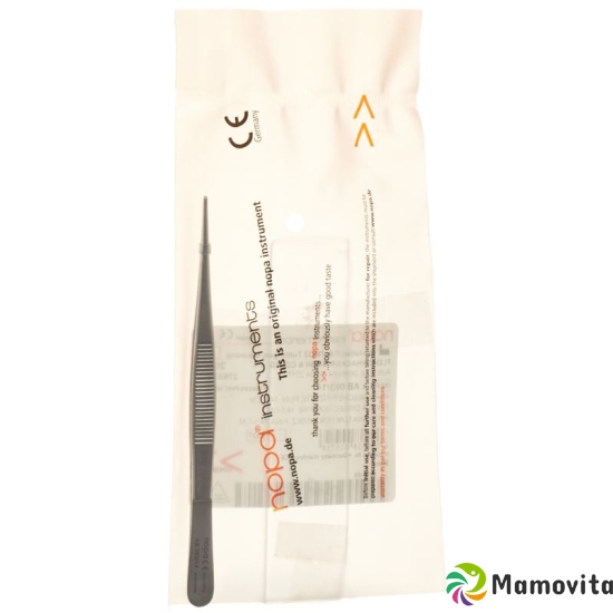 Nopa tweezers anatomically fine 14.5cm buy online