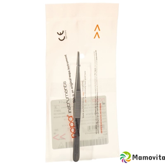 Nopa tweezers anatomically narrow 14.5cm buy online