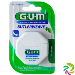 GUM WEAVE SUNSTAR floss 55m fine mint waxed