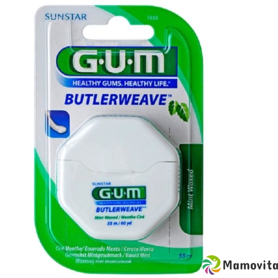 GUM WEAVE SUNSTAR floss 55m fine mint waxed buy online