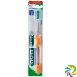 GUM SUNSTAR MICRO TIP toothbrush compact soft